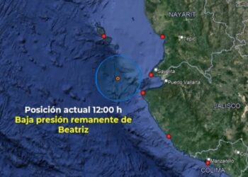 Tras disiparse Huracán Beatriz, solicita Protección Civil mantener precauciones por lluvias remanentes