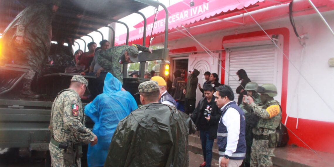 Protección Civil  implementa medidas preventivas y de respuesta en todos los municipios ante la Tormenta Tropical «Norma».