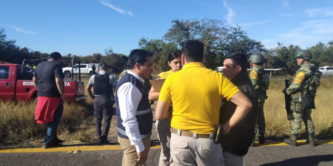 ACCIDENTE DE CAMIÓN DE PASAJEROS EN LA MAXIPISTA CULIACÁN-MAZATLÁN