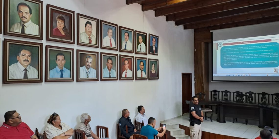 Sesiona Consejo Municipal de Protección Civil en Concordia