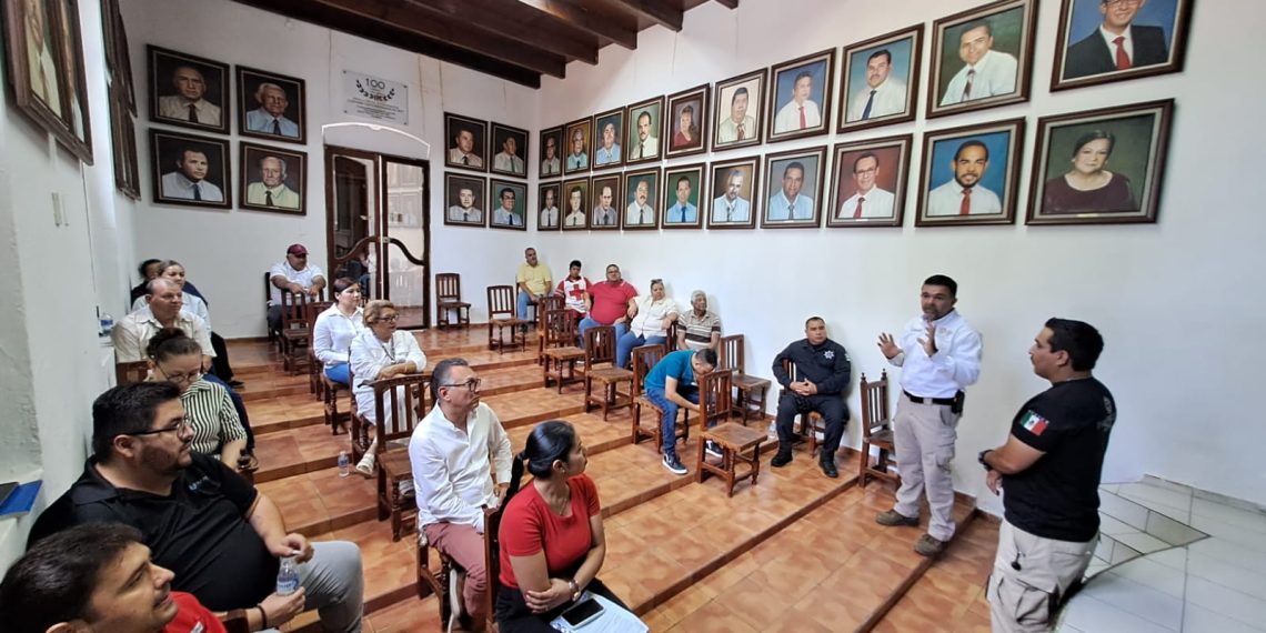 Sesiona Consejo Municipal de Protección Civil en Concordia