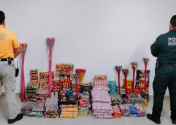 Protección Civil reitera el llamado a no usar pirotecnia en estas fiestas