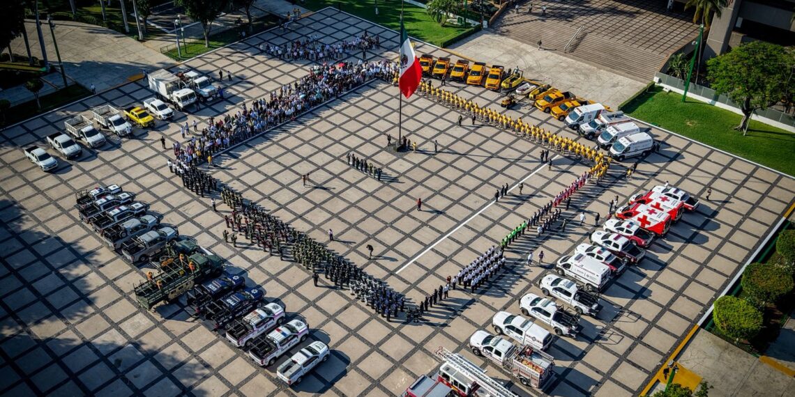 Conmemoran el Día Nacional de Protección Civil en Sinaloa «Recordar estos hechos nos obliga a fortalecer la cultura de la prevención y la solidaridad»